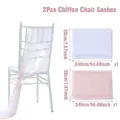 chair sash pink