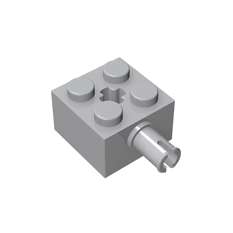 Ladrillos modificados 2x2 con pin y orificio – Construcción técnica