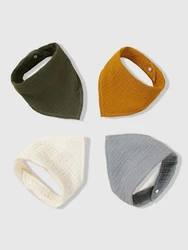 Drool Baberos Bandana para bebé - Algodón orgánico súper absorbentes