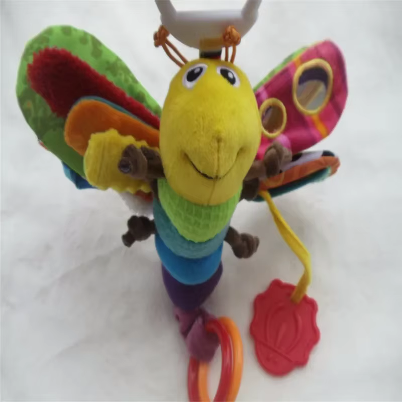 Móvil musical Inchworm con sonajero mariposa para bebé - imagen 2