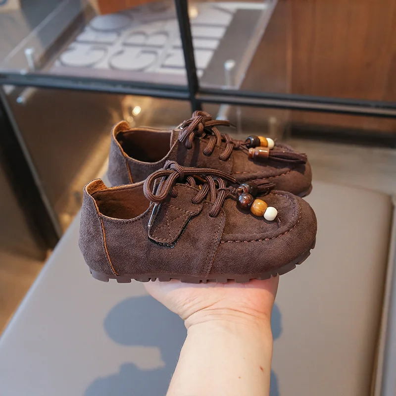 Mocasines retro de bebé con suela blanda antideslizante - imagen 5
