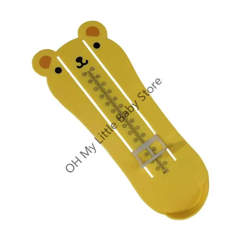 Herramienta medición pie infantil M76C Tema oso Herramienta tamaño preciso para uso doméstico - imagen 5