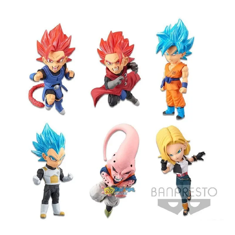 BIG9 WCF Dragon Ball Aciton Figura Vol3 Cyborg No.18 Fierce Battle Legend Lc Buu Spot Modelo de juguete limitado