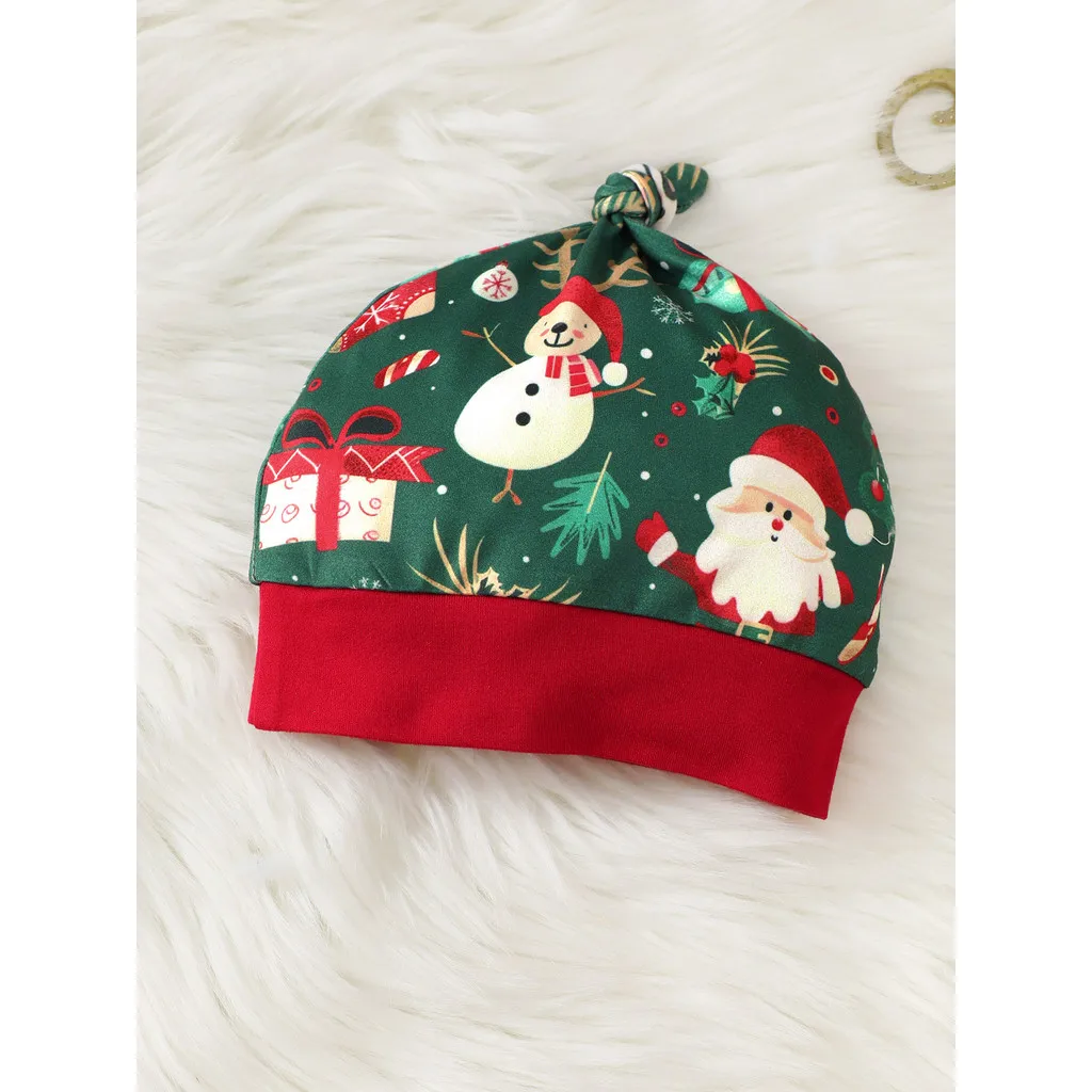 Mono de Navidad para recién nacido, niño y niña de 1 a 18 meses, bonito estampado de Papá Noel, pelele de manga larga con cremallera + sombrero, disfraces para bebé pequeño - imagen 3