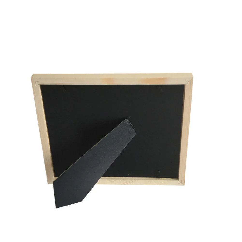 Kit de huella de mano para bebé, marco de fotos de madera, almohadilla de tinta para sello, decoración para Baby Shower, regalo, marco de recuerdo infantil, Kit de huella de mano infantil