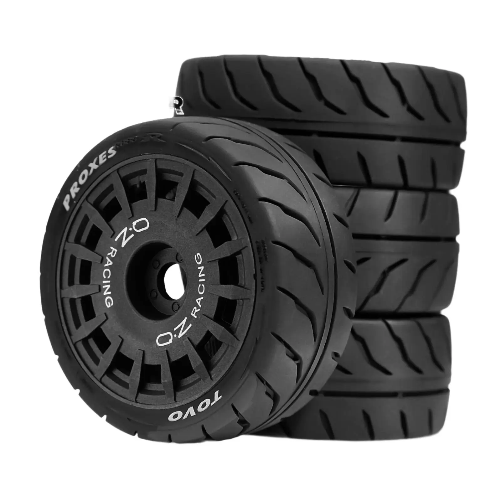 4 Piezas Neumáticos Compatible Actualización Fácil Instalación Modificación Profesional Versátil 3 de Diámetro Robusto para 1:10 TT01