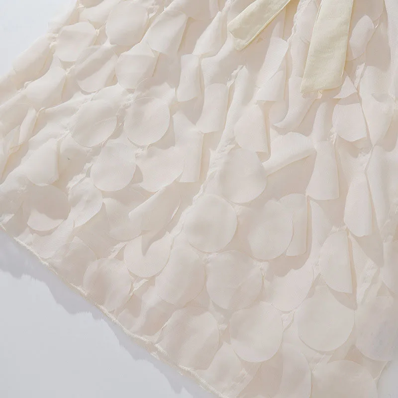 MILANCEL Ropa para niños Vestidos para niñas Vestidos sin mangas para niñas Vestido de flores - imagen 5