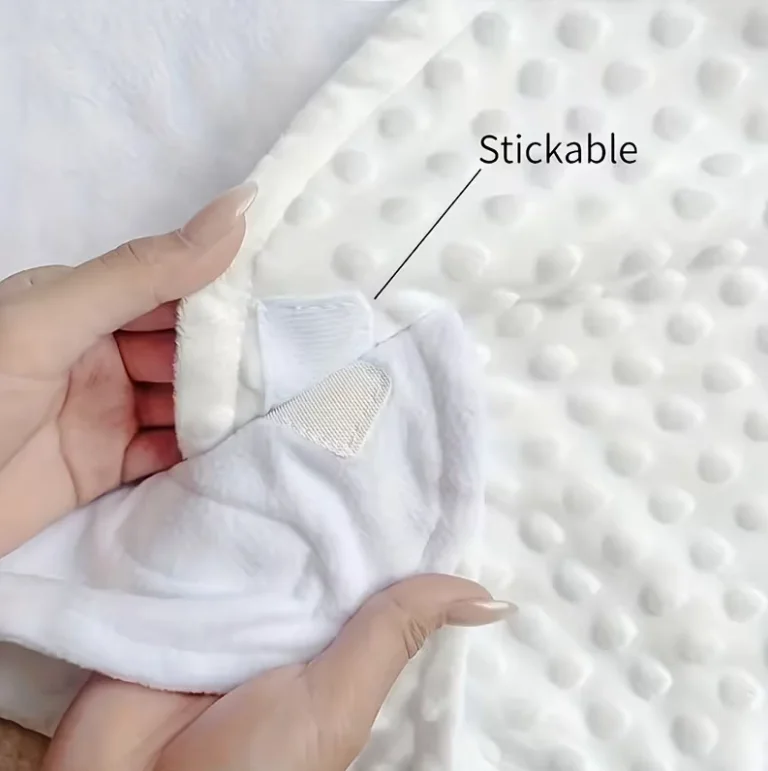 Manta estampada para recién nacido – Suave y cálida en invierno - imagen 4