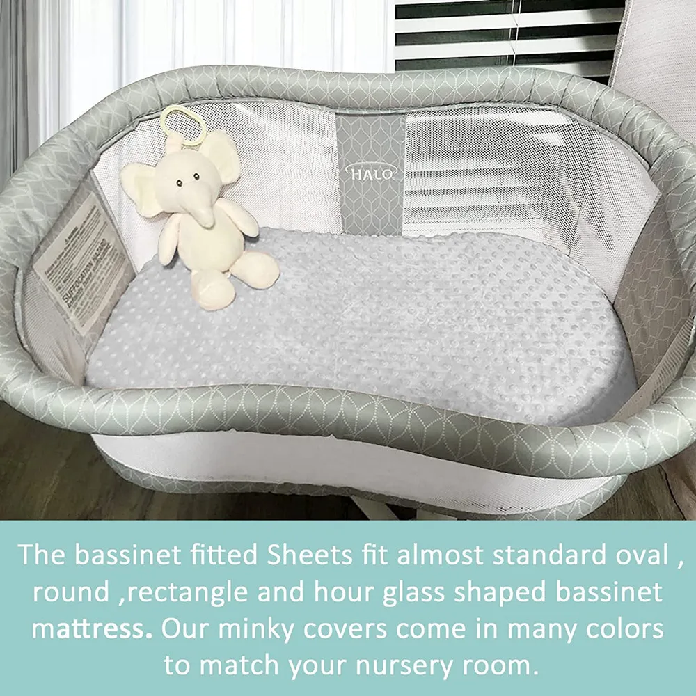 1/2 Uds. Sábana ajustable de muselina de algodón suave y transpirable para bebé, Sábana ajustable para cuna de recién nacido, Sábana Universal de Color sólido para bebés - imagen 2