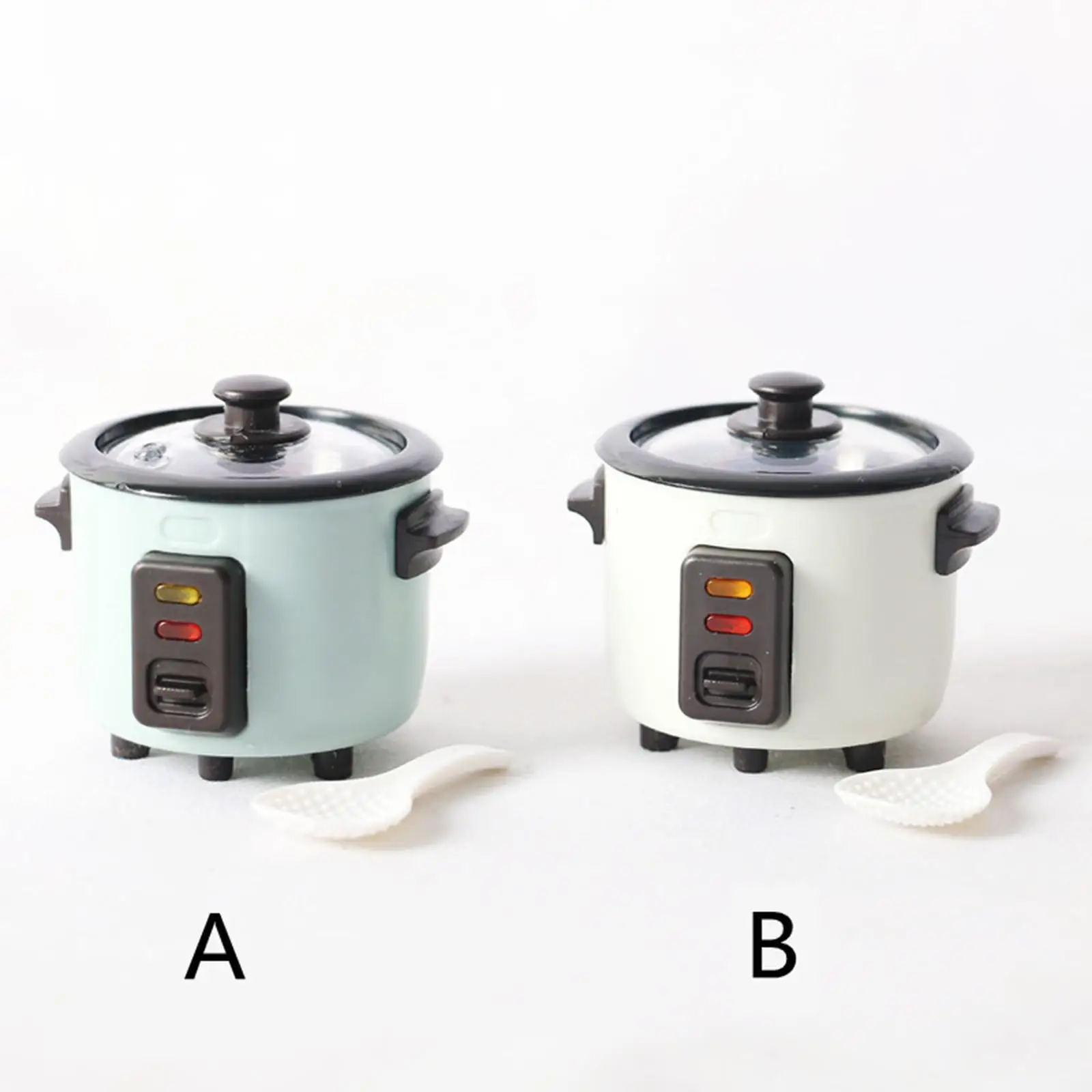 Rice Cooker Miniature 1 12 Scale Dollhouse Furniture Kitchen Decoration Accessories for Kids Play