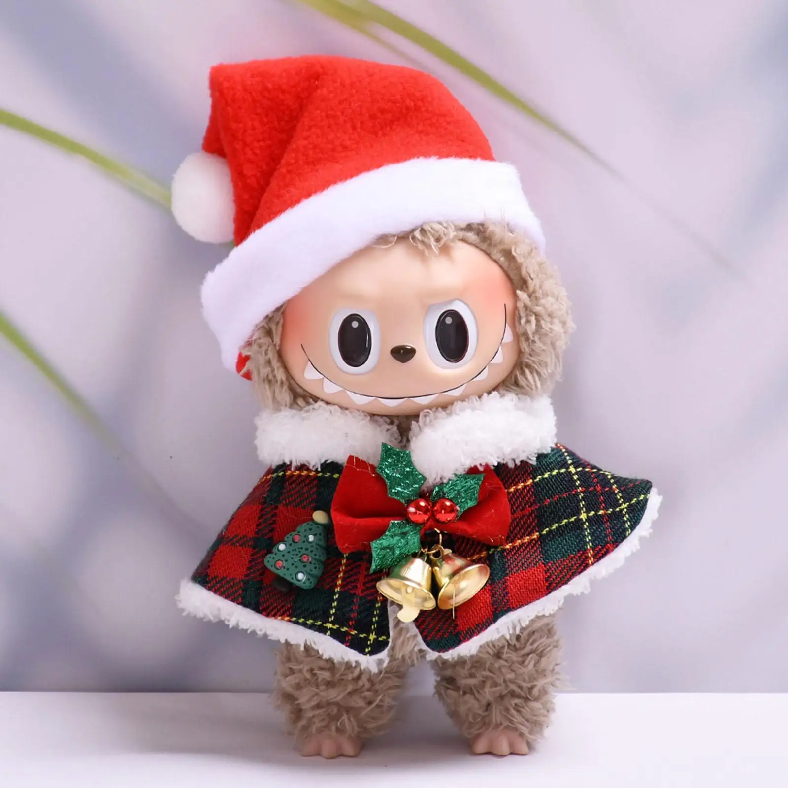 6.69in Doll Clothes Doll Clothing Christmas Dress up Handmade Doll Accessories Doll Cloak for Little Girls Birthday Gift Kids