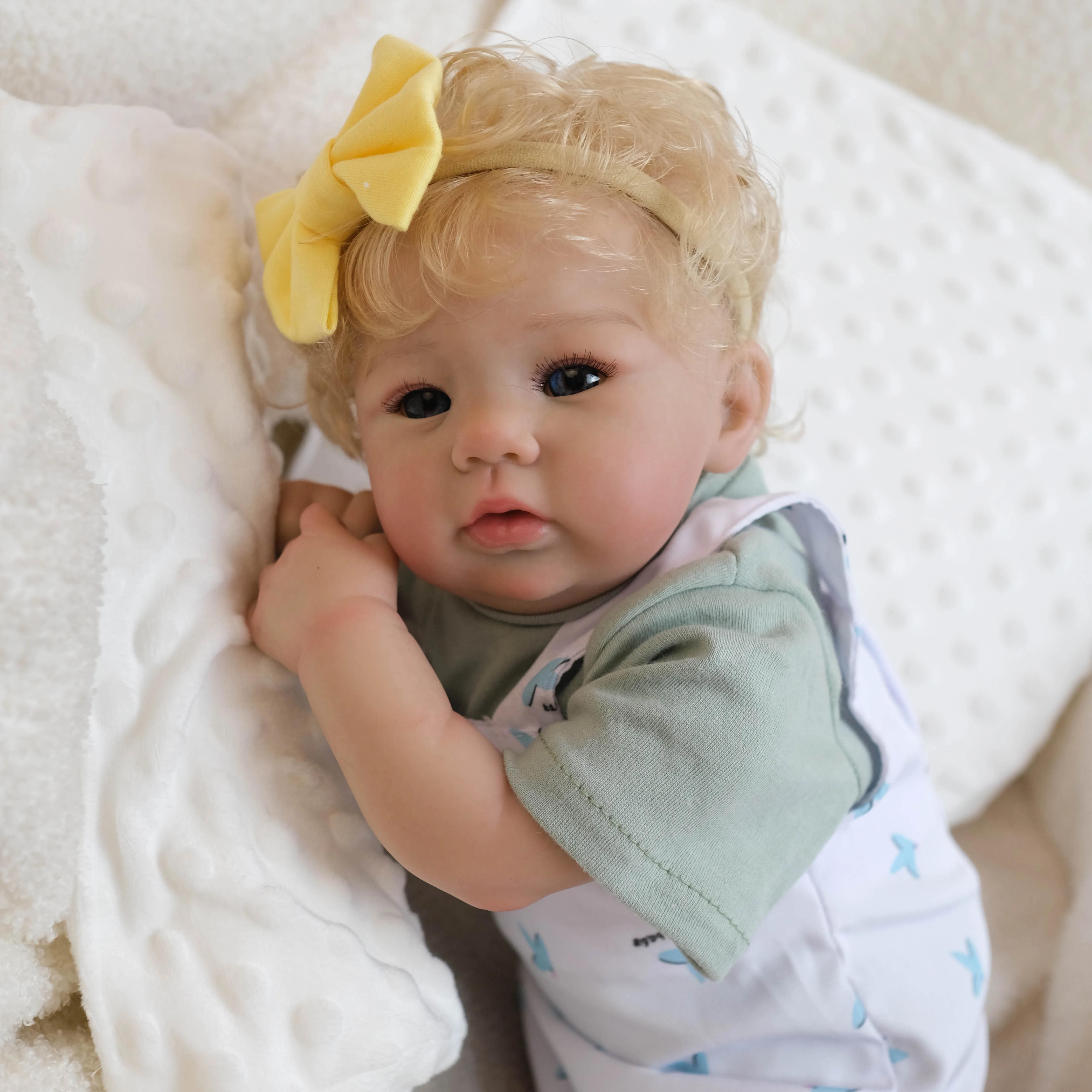 NPK 19 Muñeca Reborn Abigail piel 3D múltiples capas - imagen 2