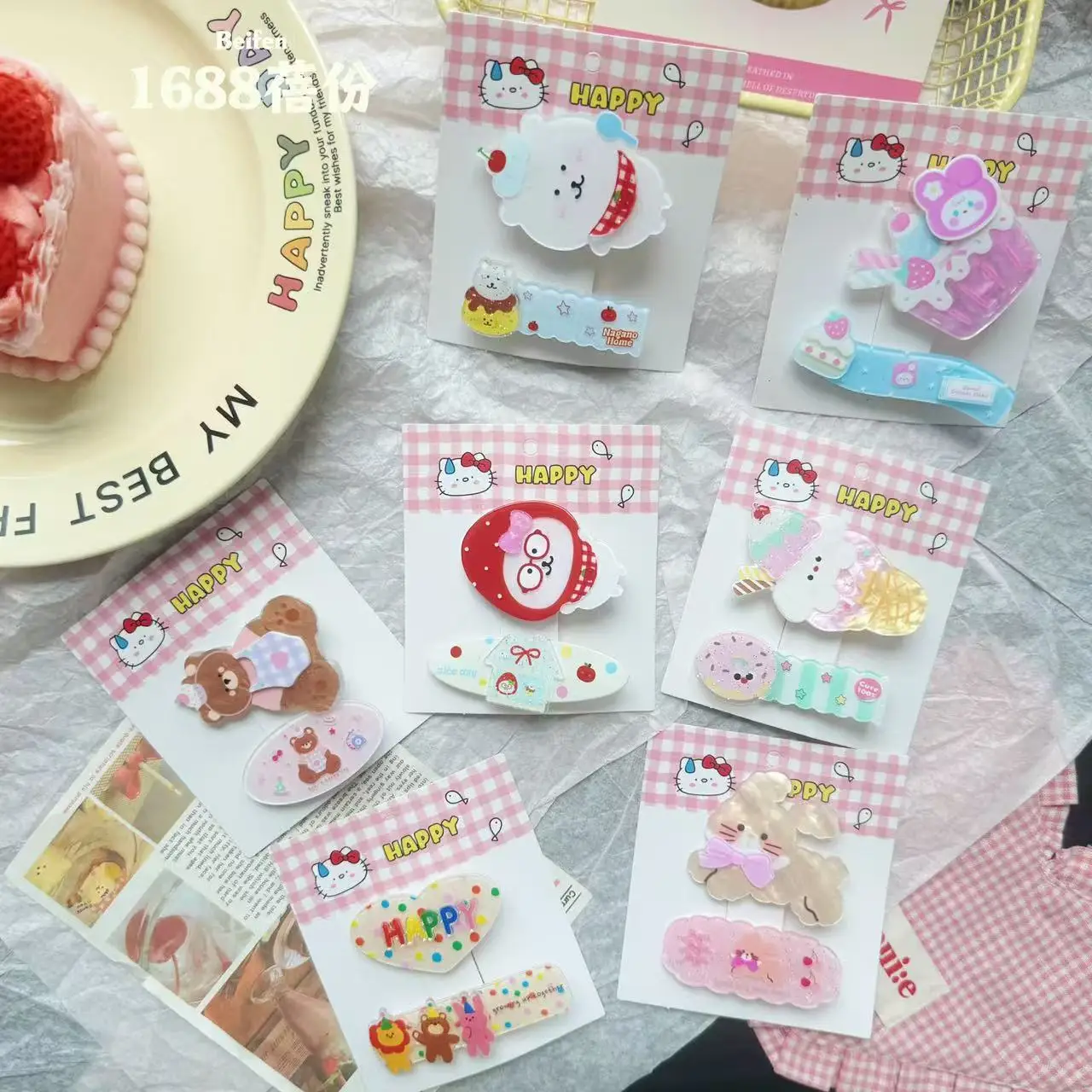 Horquillas infantiles de animales – Accesorios decorativos para niña - imagen 4