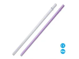 glass water tumbler with straws