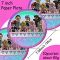 7inch plate 10pcs