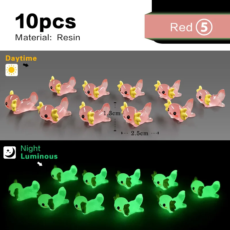 10pcs Lumin-AT-Red