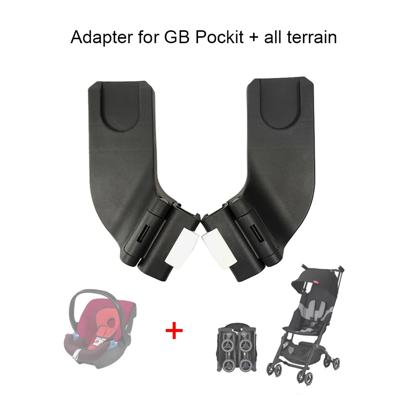 Adaptador de asiento de coche para cochecito para GB Pockit + coche de bolsillo todo terreno con convertidor de cesta para cochecito de bebé Aton Cloud Q/Z Maxi-Cosi