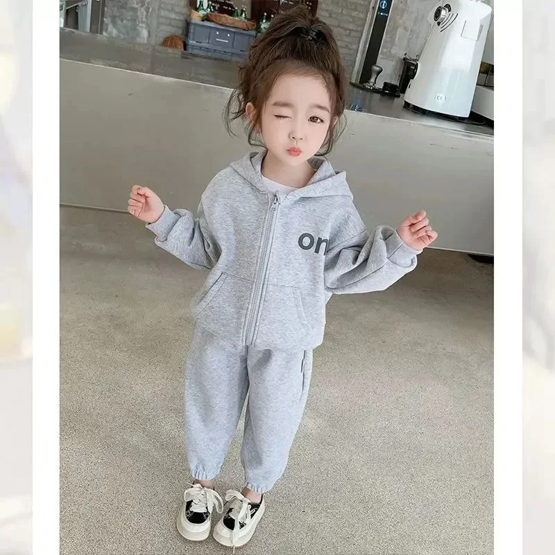 Chándal infantil con capucha para niño – Otoño primavera - imagen 3