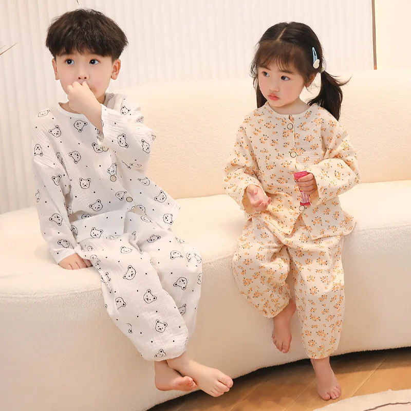 Variedad de tallas del conjunto de pijama