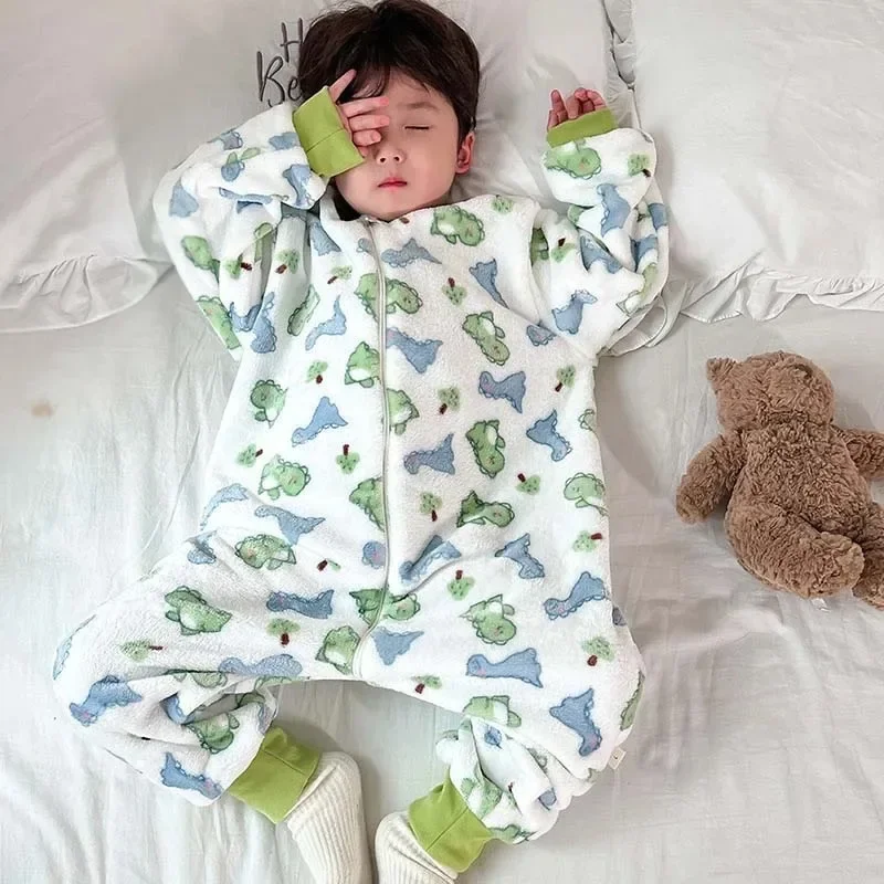Pijama infantil de franela para niña – Cálida invierno - imagen 5