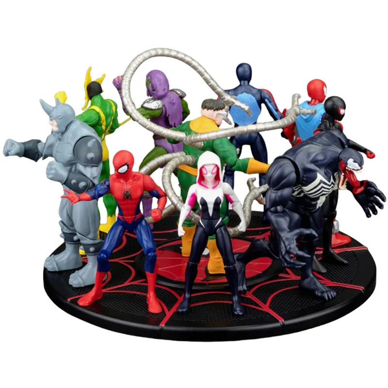 ZD Toys Vengadores Leyendas Iron Man Spider Man Thor Capitán América Thanos Hulk War Machine Figuras de acción Gif - imagen 3