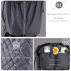 Protector térmico transpirable para cochecito de bebé