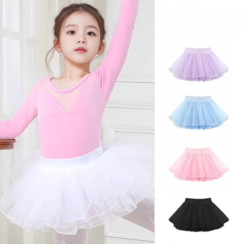 Tutú clásico de tul para niñas – Ballet, danza y fiestas infantiles - imagen 3