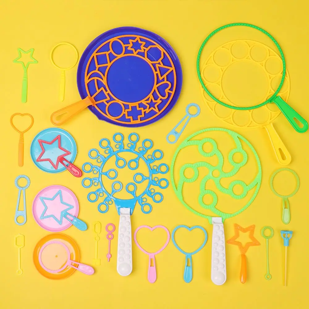 Regalo niños varita de burbujas diversión al aire libre herramienta de soplado juego de soplador máquina de burbujas fabricante de burbujas de jabón - imagen 3