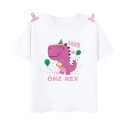 Camiseta de dinosaurio para niña – Estampado infantil divertido