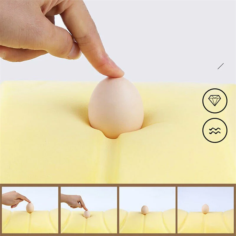 Cojín para el cuello del coche, almohada para el cuello del asiento del coche, cojín para reposacabezas para el cuello, alivio del dolor de espalda, almohada de soporte Lumbar para la silla de oficina del coche - imagen 2