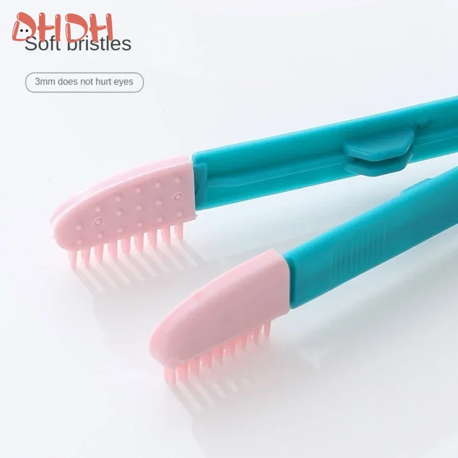 Herramientas de aseo para mascotas, peine de Ojos de gato, eliminador de manchas de desgarro, cepillo de limpieza para productos para perros y gatos pequeños, Clip limpiador, suministros para mascotas - imagen 5