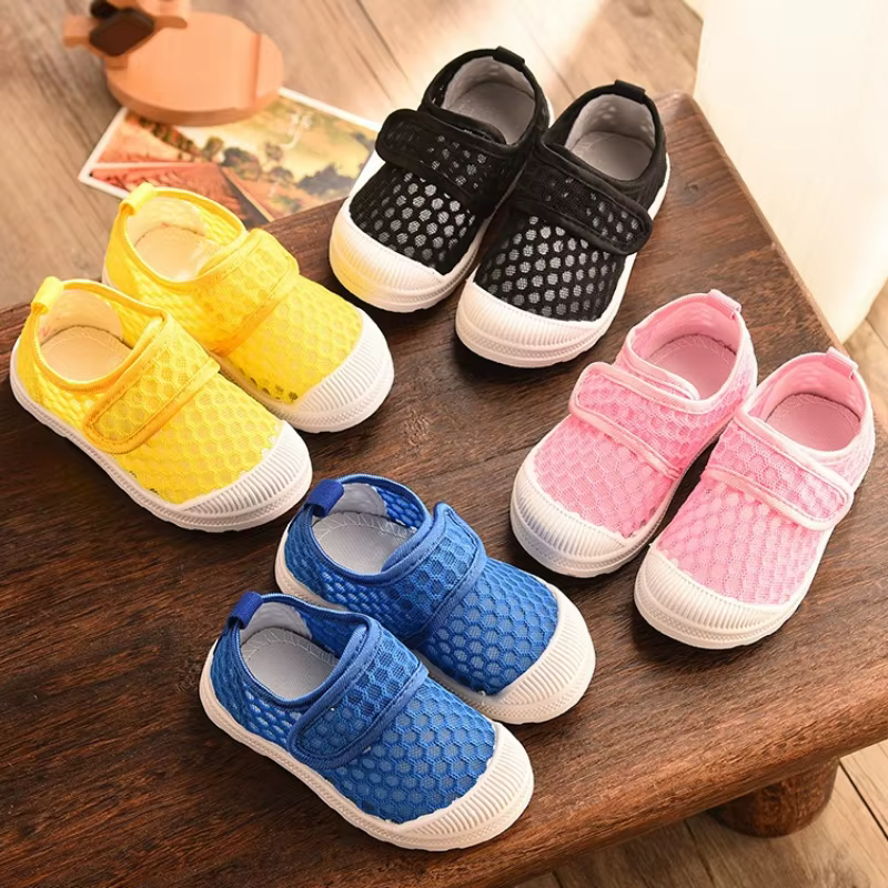 Zapatillas de malla niña primavera 2026 suela blanda antideslizantes - imagen 5