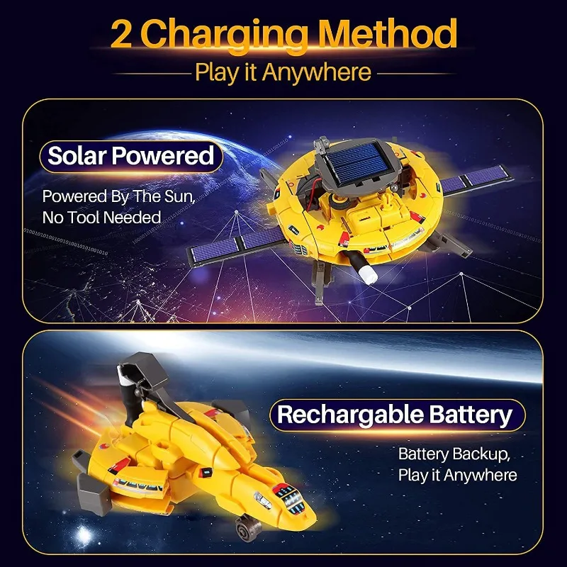 Robot solar educativo de construcción para niños - imagen 5