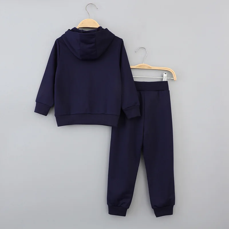 Conjunto chándal infantil sudadera con capucha y pantalón deportivo para niño - imagen 5