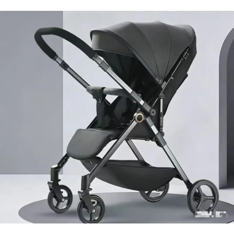Cochecito EG7 ligero reclinable bidireccional compacto para viajes