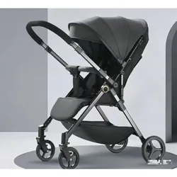 Cochecito EG7 ligero reclinable bidireccional compacto para viajes