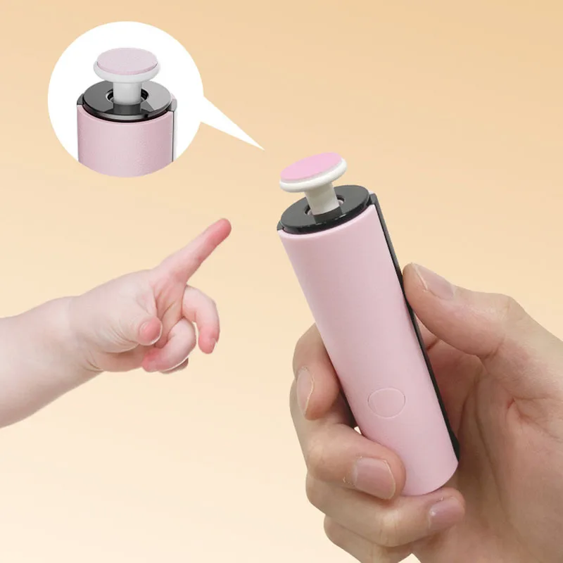 Herramienta pulidora de uñas para chico, cortauñas eléctrico para bebé, cuidado del bebé, cortador de uñas multifuncional, juego de manicura infantil - imagen 3