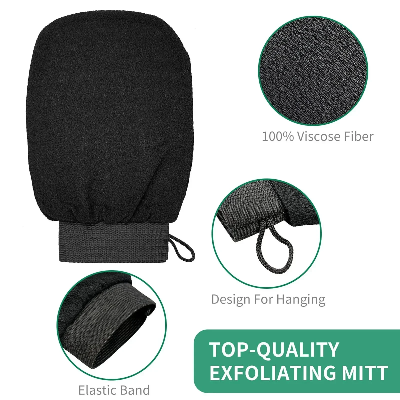 Guantes exfoliantes suaves para baño de niños – Limpieza profunda - imagen 4