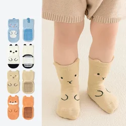 Calcetines antideslizantes para primeros pasos – Algodón con animales