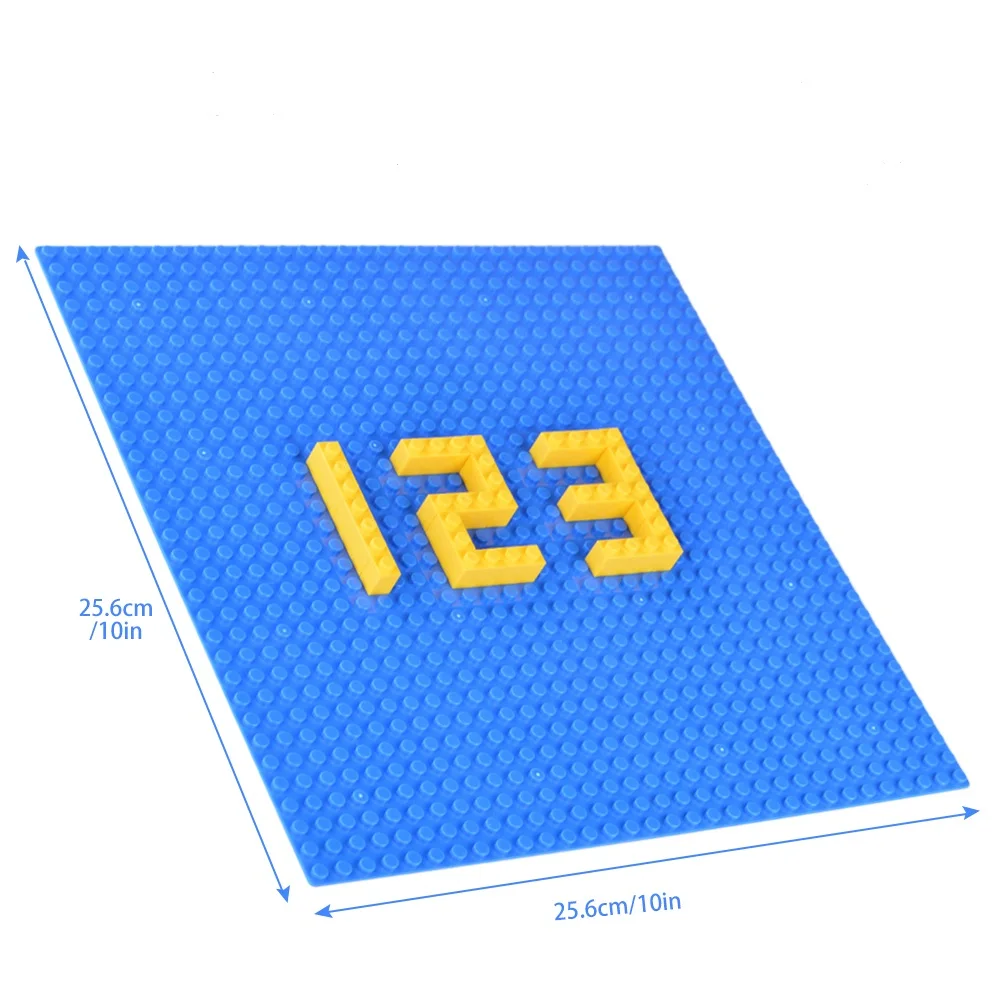 Placas base para bricks de construcción – pack clásico infantil - imagen 2