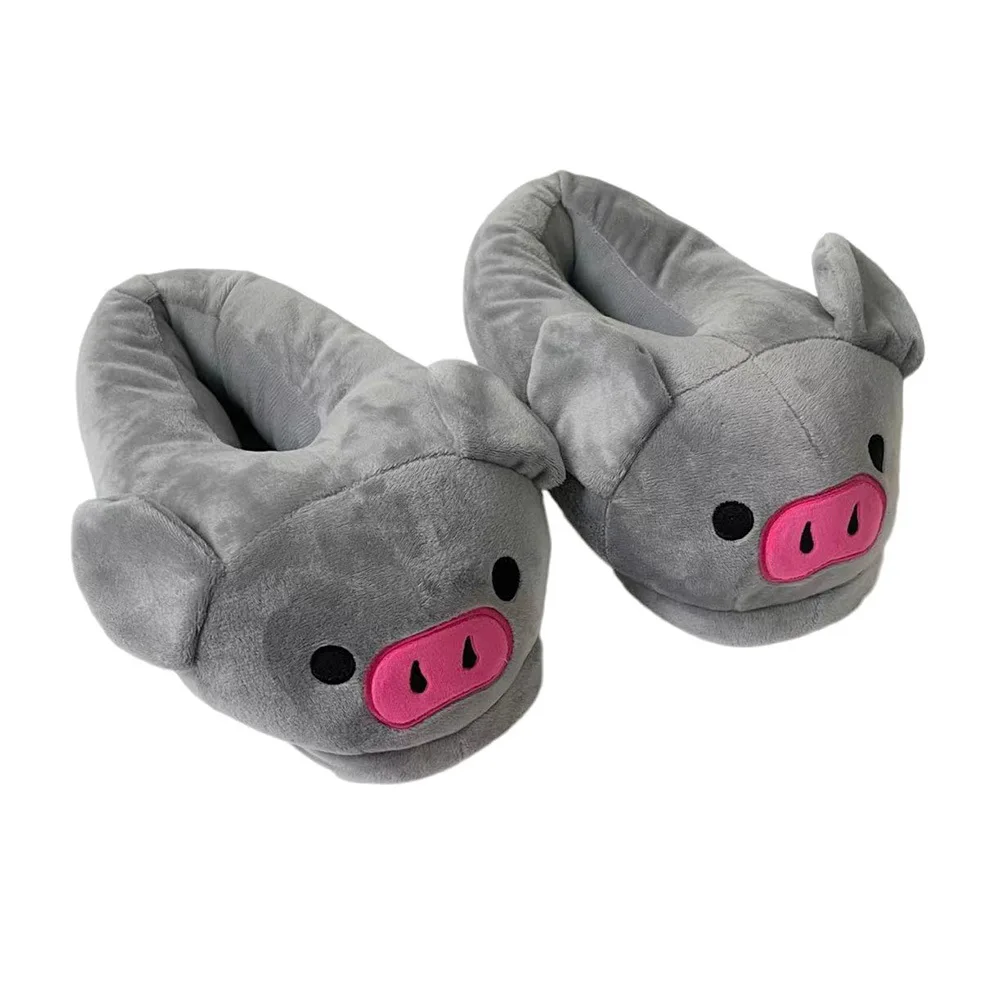 gray pig shoes