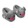 gray pig shoes