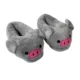 gray pig shoes