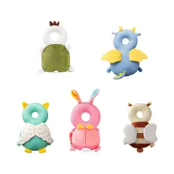 Protector de Espalda para Bebé, Mochila de Protección para Bebé, con Reposacabezas, Transpirable, Mochila de Rodilla para Bebé para Aprender a Caminar, Niños Pequeños