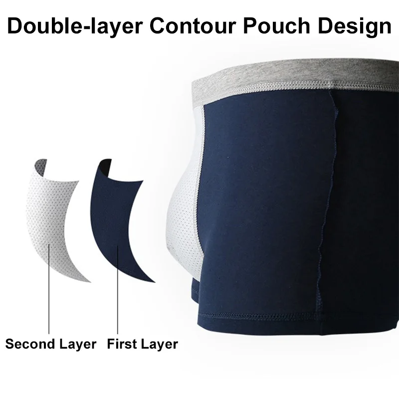 Calzoncillos boxer de algodón transpirable para adolescentes - imagen 2
