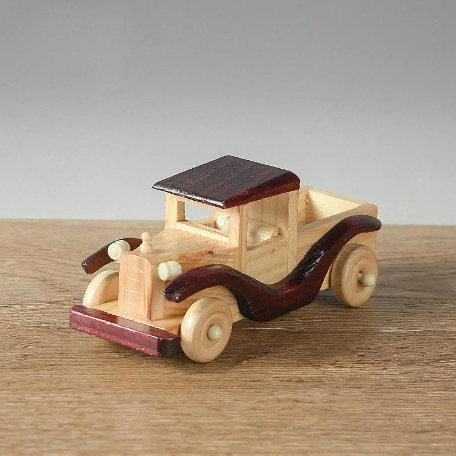 Vintage Car Model Miniature Automobile Gift Artwork Toy Collection Collectible Vehicle Figurine for Birthday Friend Men Dad