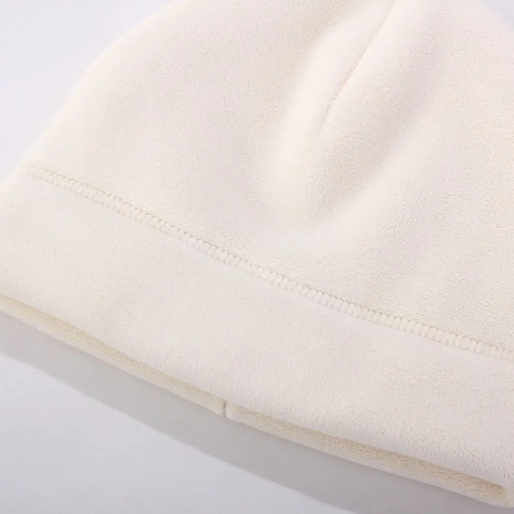 Material niños sombrero bufanda conjunto dibujos animados tela de algodón niñas cubierta para la cabeza diseño cálido gorros de Color sólido establece temporada de otoño - imagen 3