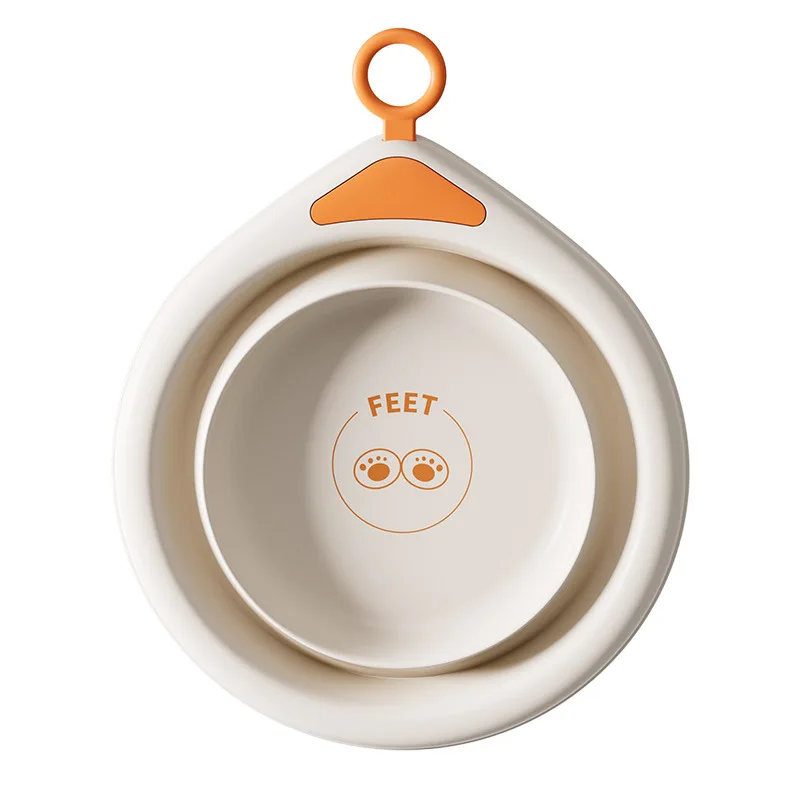 Lavabo de ducha plegable portátil para bebé, lavabo de plástico plegable para viaje, lavabo plegable duradero y seguro para Baño - imagen 5