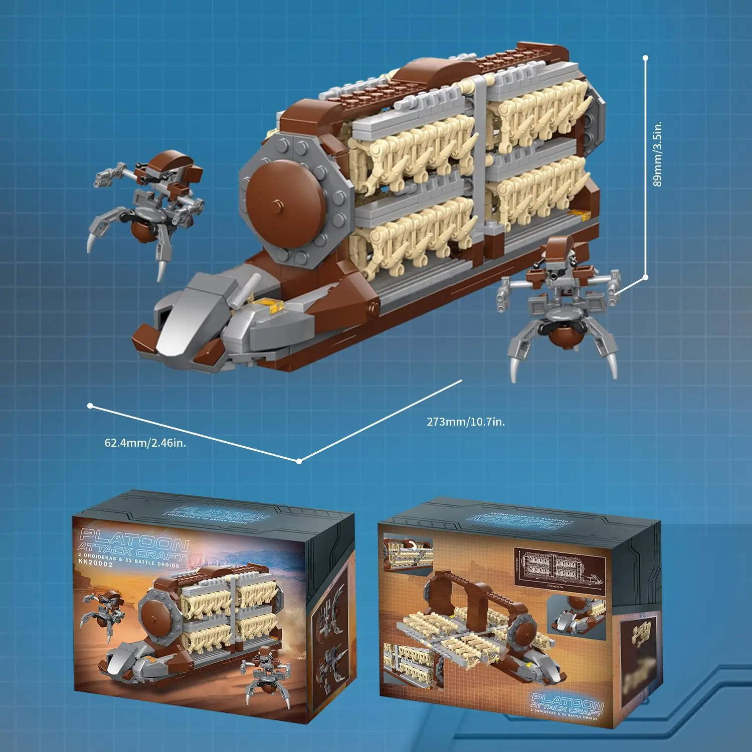 Bloques de construcción de naves espaciales para niños - imagen 5