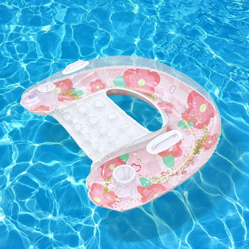 Flotador infantil acolchado para piscina y playa - imagen 4